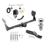Reese Trailer Tow Hitch For 19-24 Ford Edge SE & SEL 2" Receiver Complete Package w/ Wiring and 1-7/8" Ball