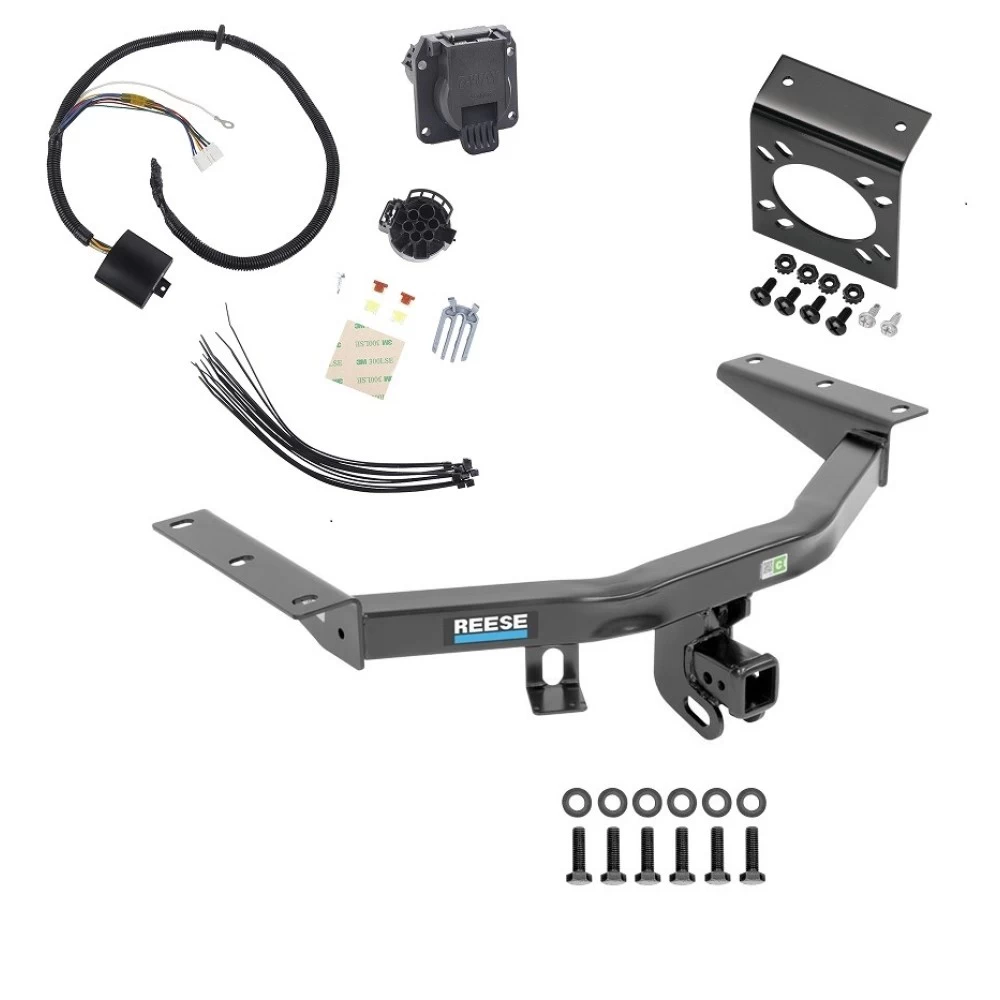 Trailer Hitch w/ 7-Way RV Wiring For 14-20 Acura MDX All Models Class 4 2" Receiver Reese