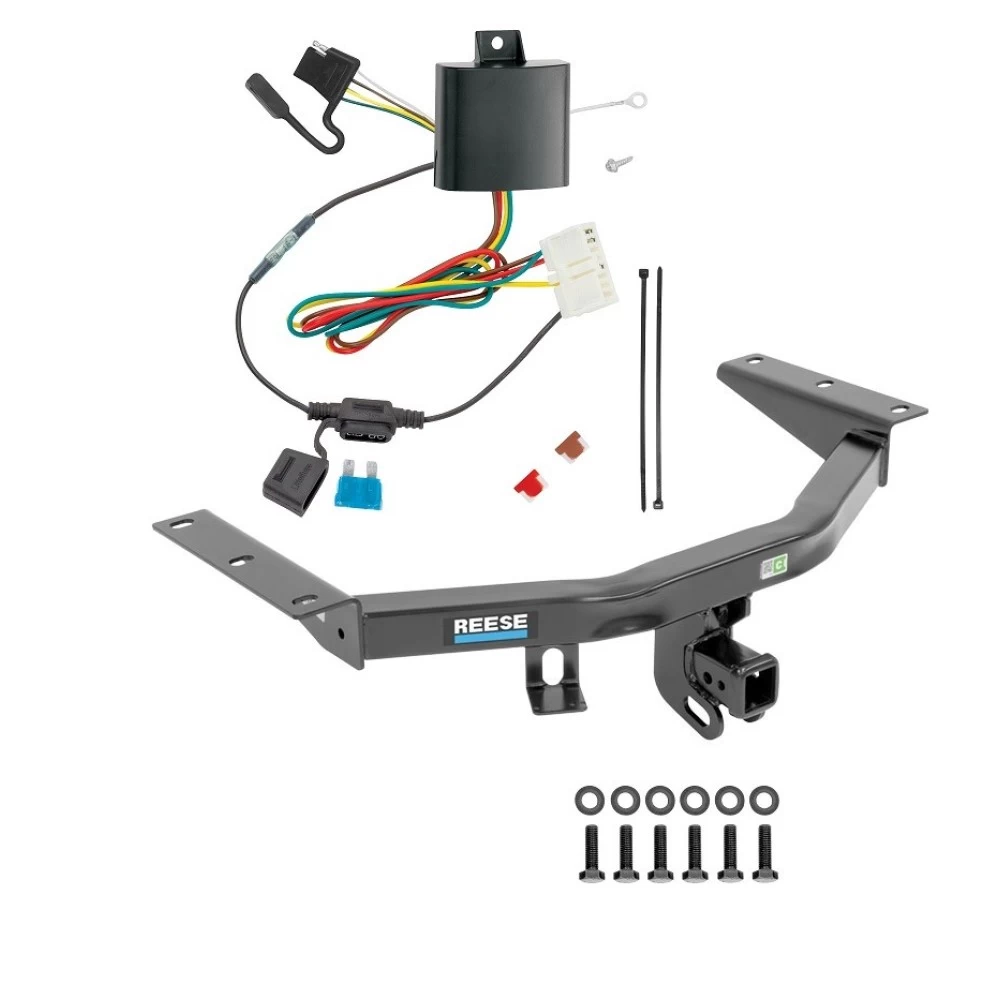 Tow Package For 14-20 Acura MDX All Models Trailer Hitch w/ Wiring 2" Drop Mount 2" Ball 2" Receiver Reese