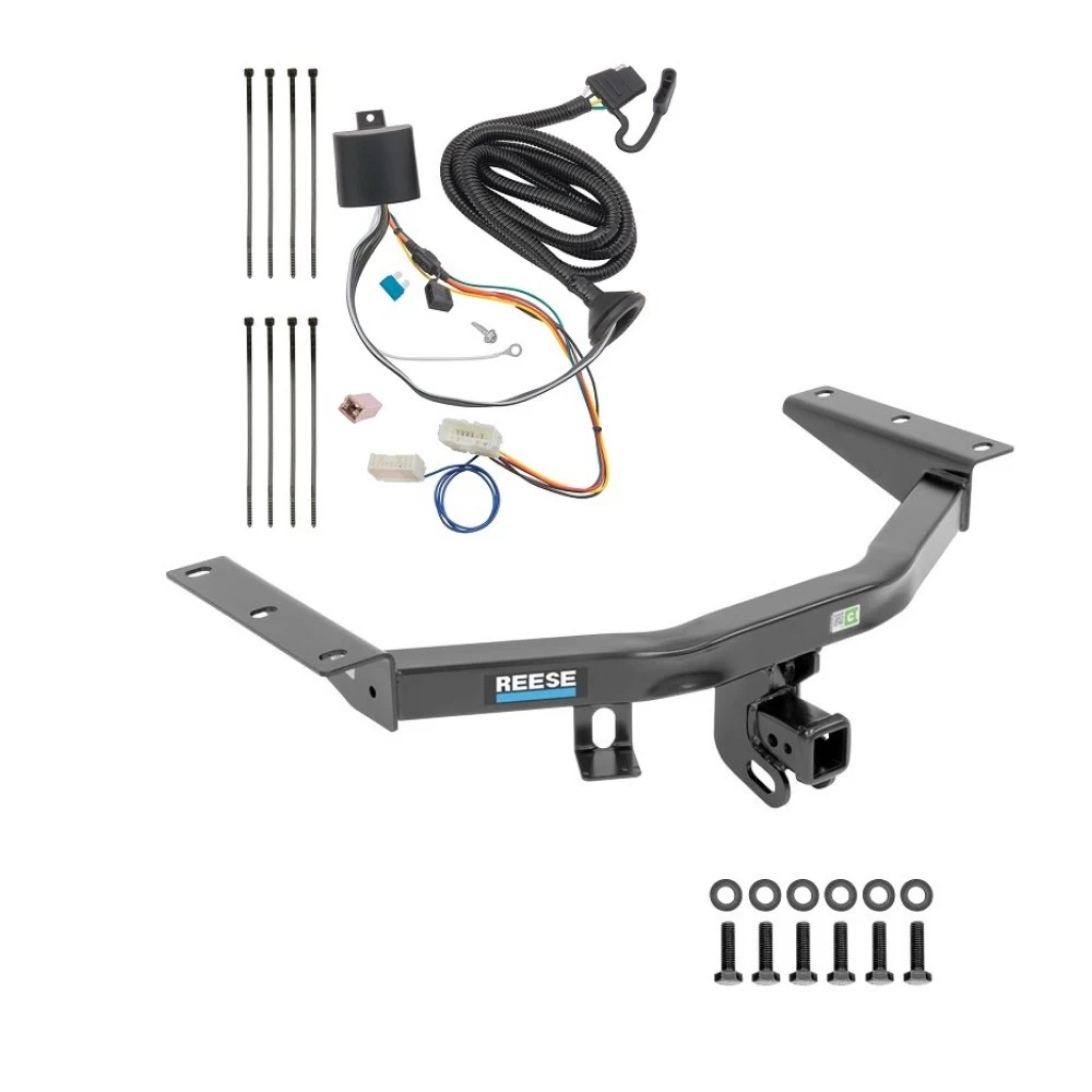 Trailer Hitch w/ Wiring For 16-22 Honda Pilot All Models Class 4 2" Tow Receiver Reese Tekonsha