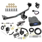 Trailer Hitch Tow Package Prodigy P3 Brake Control For 19-21 Hyundai Tucson Excluding Night Edition w/ 7-Way RV Wiring 2" Drop Mount 2" Ball Class 3 2" Receiver Reese Tekonsha