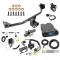 Trailer Hitch Tow Package Prodigy P3 Brake Control For 19-21 Hyundai Tucson Excluding Night Edition w/ 7-Way RV Wiring 2" Drop Mount 2" Ball Class 3 2" Receiver Reese Tekonsha