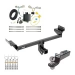 Reese Trailer Tow Hitch For 16-18 Lincoln MKX All Models Complete Package w/ Wiring and 2" Ball