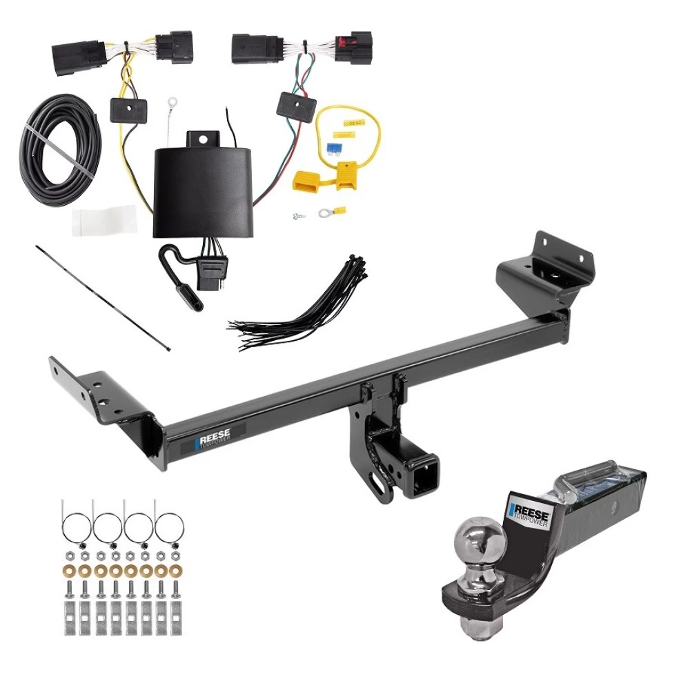 Reese Trailer Tow Hitch For 19-23 Lincoln Nautilus All Models Complete Package w/ Wiring and 2" Ball
