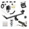 Ultimate Tow Package For 19-23 Lincoln Nautilus All Models Trailer Hitch w/ Wiring 2" Drop Mount Dual 2" and 1-7/8" Ball Lock Bracket Cover 2" Receiver Reese
