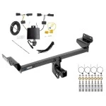 Reese Trailer Tow Hitch For 19-24 Ford Edge Titanium or ST w/ Plug & Play Wiring Kit Class 3 2" Receiver