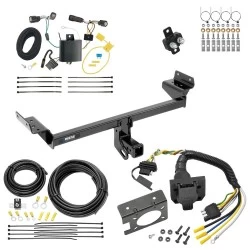 Trailer Hitch w/ 7-Way RV Wiring For 15-18 Ford Edge SE & SEL Class 3 2" Receiver Reese