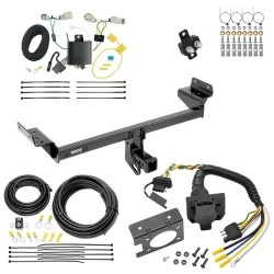 Trailer Hitch w/ 7-Way RV Wiring For 16-18 Lincoln MKX All Models Class 3 2" Receiver Reese