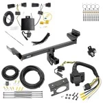 Trailer Hitch w/ 7-Way RV Wiring For 19-23 Lincoln Nautilus All Models Class 3 2" Receiver Reese