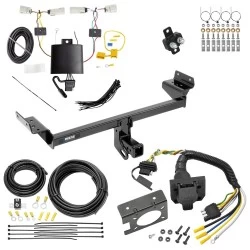 Trailer Hitch w/ 7-Way RV Wiring For 19-24 Ford Edge SE & SEL Class 3 2" Receiver Reese