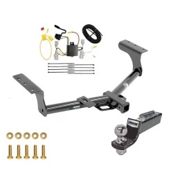 Tow Package For 06-12 Toyota RAV4 All Models Trailer Hitch w/ Wiring 2" Drop Mount 2" Ball 2" Receiver Reese