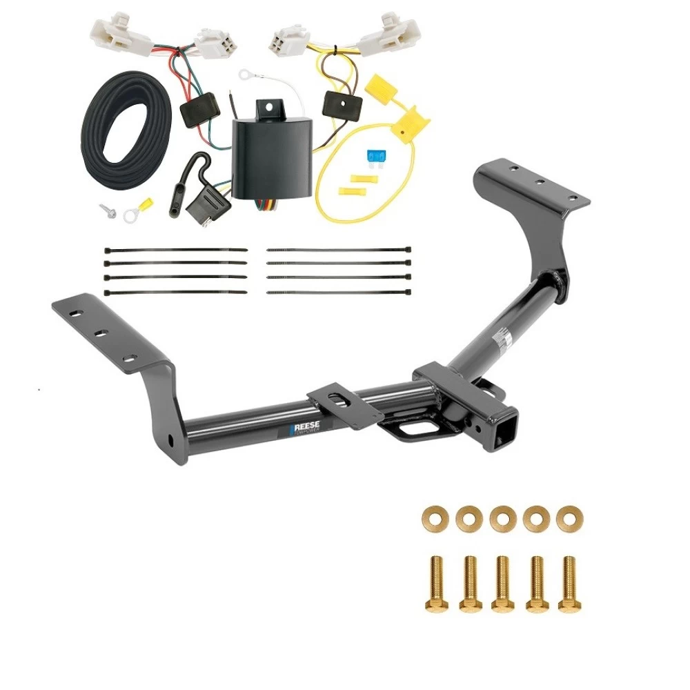 Trailer Hitch w/ Wiring For 13-18 Toyota RAV4 All Models Class 3 2" Tow Receiver Reese Tekonsha