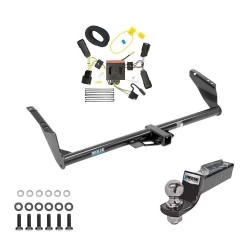 Tow Package For 04-10 Toyota Sienna Trailer Hitch w/ Wiring 2" Drop Mount 2" Ball 2" Receiver Reese