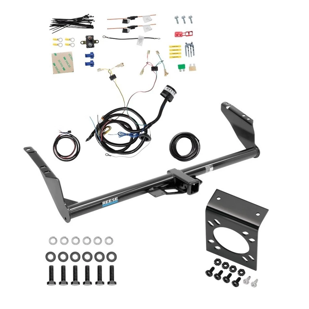 Trailer Hitch w/ 7-Way RV Wiring For 15-20 Toyota Sienna Except SE Class 3 2" Receiver Except SE Reese