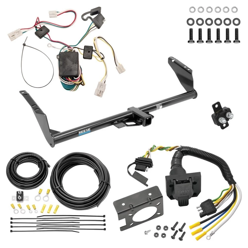 Trailer Hitch w/ 7-Way RV Wiring For 04-10 Toyota Sienna All Models Class 3 2" Receiver Reese