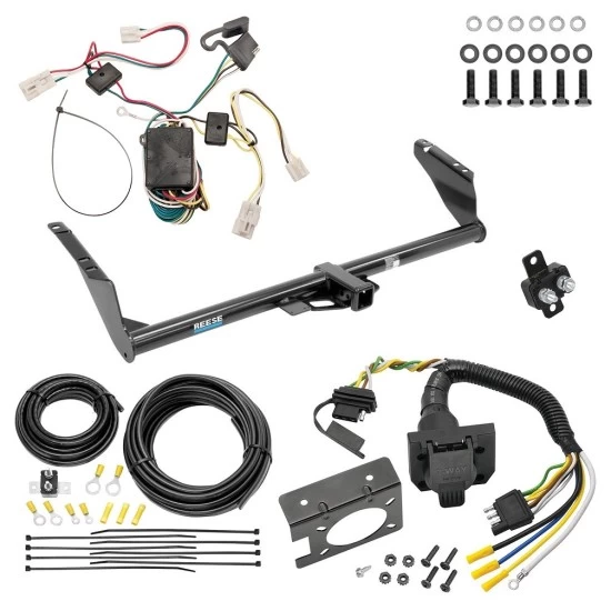 Trailer Hitch w/ 7-Way RV Wiring For 04-10 Toyota Sienna All Models Class 3 2" Receiver Reese
