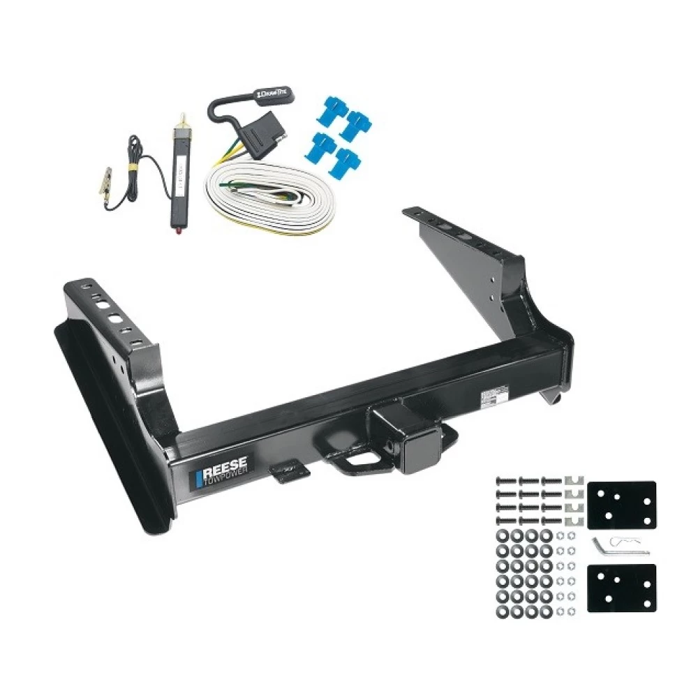 Trailer Hitch w/ Wiring For 99-16 Ford F-250 F-350 F-450 Super Duty Standard Bed & Bumper Class 5 2-1/2" Tow Receiver Reese Tekonsha