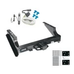 Trailer Hitch w/ Wiring For 99-16 Ford F-250 F-350 F-450 Super Duty Standard Bed & Bumper Class 5 2-1/2" Tow Receiver Reese Tekonsha