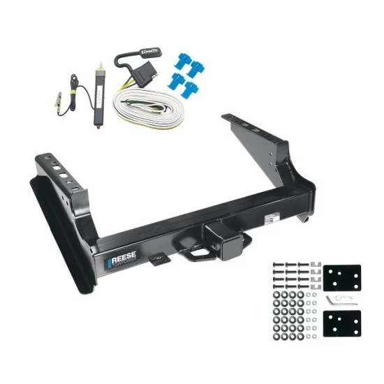 Trailer Hitch w/ Wiring For 99-16 Ford F-250 F-350 F-450 Super Duty Standard Bed & Bumper Class 5 2-1/2" Tow Receiver Reese Tekonsha