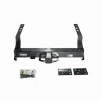 Class 5 18K Trailer Hitch Tow Package Prodigy P3 Brake Control For 99-16 Ford F-250 F-350 F-450 Super Duty Standard Bed & Bumper w/ 7-Way RV Wiring 2" Drop Mount 2" Ball Class 4 2" Receiver Reese Tekonsha