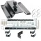 Reese 25K Gooseneck Trailer Hitch w/ Rails For 02-10 Dodge Ram 1500 2500 3500 11-12 RAM 2500 3500 Base Rail Kit Brackets and Hardware Heavy Duty