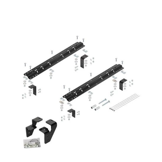 Reese Base Rail Kit w/ Custom Bracket For 2003-2012 Dodge Ram 2500 3500 w/ Overload Springs Above Bed Accepts all Industry Standard Gooseneck and Fifth Wheel Hitches