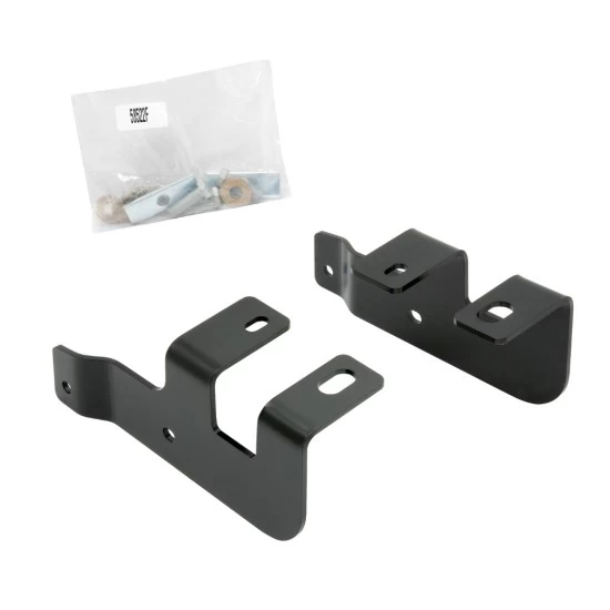 Reese Dual Jaw 16K Fifth Wheel Trailer Hitch w/ Kwik Slide Slider and Rails For 2014-2025 Ram 3500 Truck Base Rail Kit 5th Wheel Brackets Hardware