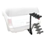 Trailer Hitch w/ 4 Bike Rack For 99-17 Honda Odyssey All Models Approved for Recreational & Offroad Use Carrier for Adult Woman or Child Bicycles Foldable
