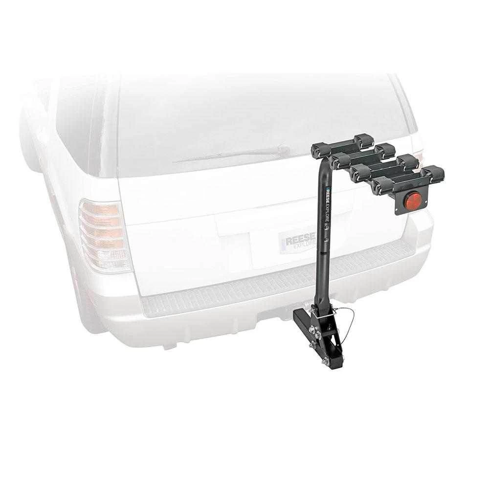 Trailer Hitch w/ 4 Bike Rack For 99-17 Honda Odyssey All Models Approved for Recreational & Offroad Use Carrier for Adult Woman or Child Bicycles Foldable