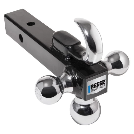 Custom Fit Trailer Hitch Tri-Ball Trailer Hitch Ball Mount w/ Pin/Clip 84046 7031400 63240 Reese Trailer Tow Hitch Receiver 17-23 Chrysler Pacifica 22-23 Grand Caravan Except Hybrid w/Tri-Ball Triple Ball 1-7/8" 2" 2-5/16" 17 18 19 20 21 22 Reese Trailer Tow Hitch Receiver For 17-23 Chrysler Pacifica 22-23 Grand Caravan Except Hybrid w/Tri-Ball Triple Ball 1-7/8" 2" 2-5/16"