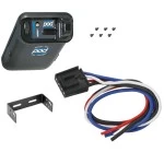 Trailer Brake Control for 07-13 GMC Sierra 1500 2500 3500 w/ Hardwire Wiring Adapter Eletric Trailer Brakes Module Box Controller Pro Series POD