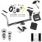 Ultimate Tow Package For 07-15 22-23 Nissan Altima 09-14 Maxima Trailer Hitch w/ Wiring Draw-Bar Dual 2" and 1-7/8" Ball Lock Bracket Cover 1-1/4" Receiver Reese