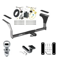 Tow Package For 16-25 Nissan Altima All Models Trailer Hitch w/ Wiring Draw-Bar 2" Ball 1-1/4" Receiver Reese