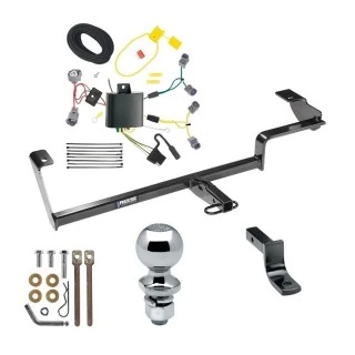 Reese Trailer Tow Hitch For 06-11 Acura CSX 13-22 ILX (Exc Hybrid) Complete Package w/ Wiring Draw Bar and 2" Ball