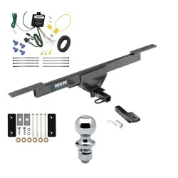 Reese Trailer Tow Hitch For 16-22 Volkswagen Passat All Models Complete Package w/ Wiring Draw Bar and 1-7/8" Ball