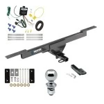 Reese Trailer Tow Hitch For 16-22 Volkswagen Passat All Models Complete Package w/ Wiring Draw Bar and 2" Ball