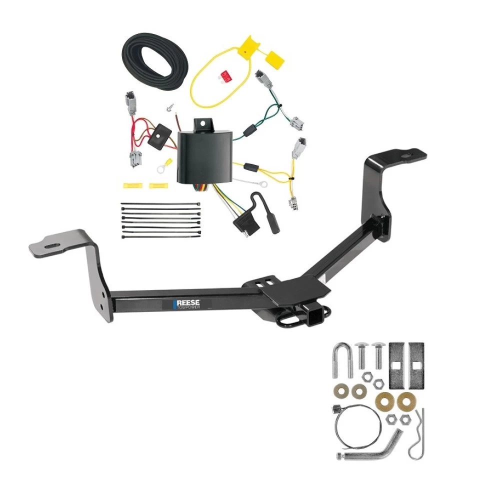 Trailer Hitch w/ Wiring For 13-15 Honda Accord Coupe & Sedan w/o LED Taillights Class I 1-1/4" Tow Receiver Reese Tekonsha