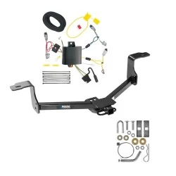 Trailer Hitch w/ Wiring For 13-15 Honda Accord Coupe & Sedan w/o LED Taillights Class I 1-1/4" Tow Receiver Reese Tekonsha