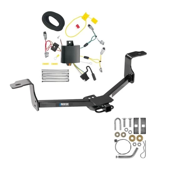 Trailer Hitch w/ Wiring For 13-15 Honda Accord Coupe & Sedan w/o LED Taillights Class I 1-1/4" Tow Receiver Reese Tekonsha