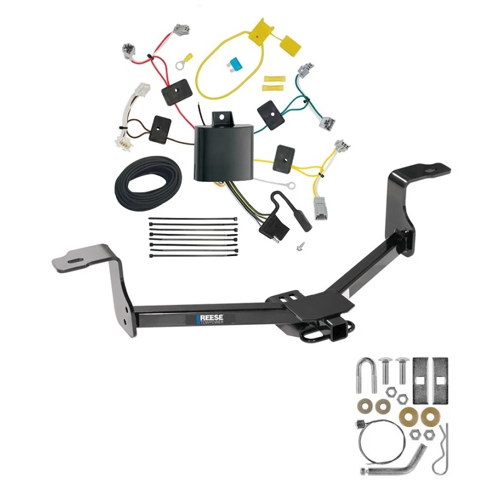 Trailer Hitch w/ Wiring For 16-17 Honda Accord Sedan Exc Hybrid Class I 1-1/4" Tow Receiver Reese Tekonsha
