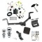 Ultimate Tow Package For 16-17 Honda Accord Sedan Exc Hybrid Trailer Hitch w/ Wiring Draw-Bar Dual 2" and 1-7/8" Ball Lock Bracket Cover 1-1/4" Receiver Reese