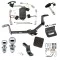 Ultimate Tow Package 08-12 Honda Accord Coupe & Sedan Trailer Hitch w/ Wiring Draw-Bar Dual 2" and 1-7/8" Ball Lock Bracket Cover 1-1/4" Receiver Reese