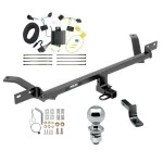 Reese Trailer Tow Hitch For 15-21 Volkswagen Golf All Models Complete Package w/ Wiring Draw Bar and 2" Ball