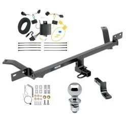 Reese Trailer Tow Hitch For 15-21 Volkswagen Golf All Models Complete Package w/ Wiring Draw Bar and 2" Ball