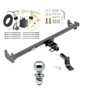 Reese Trailer Tow Hitch For 15-19 Toyota Yaris Hatchback Except SE 20-22 Yaris Sedan Complete Package w/ Wiring Draw Bar and 2" Ball