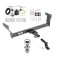 Reese Trailer Tow Hitch For 14-24 INFINITI Q50 Complete Package w/ Wiring Draw Bar and 1-7/8" Ball