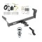 Reese Trailer Tow Hitch For 14-24 INFINITI Q50 Complete Package w/ Wiring Draw Bar and 2" Ball