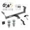 Reese Trailer Tow Hitch For 14-24 INFINITI Q50 Deluxe Package Wiring 2" and 1-7/8" Ball and Lock