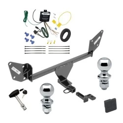 Reese Trailer Tow Hitch For 16-24 Chevrolet Camaro All Models Deluxe Package Wiring 2" and 1-7/8" Ball and Lock