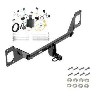 Trailer Hitch w/ Wiring For 16-21 Honda Civic Sedan - exc center exhaust Class I 1-1/4" Tow Receiver Reese Tekonsha